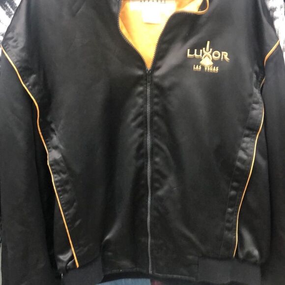Official LUXOR Las Vegas black satin jacket - Picture 5 of 7
